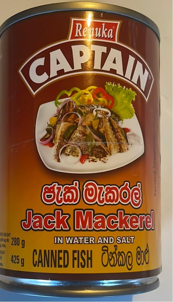 Captain Jack Mackeral Fish 425g – The Cinnamon Tree