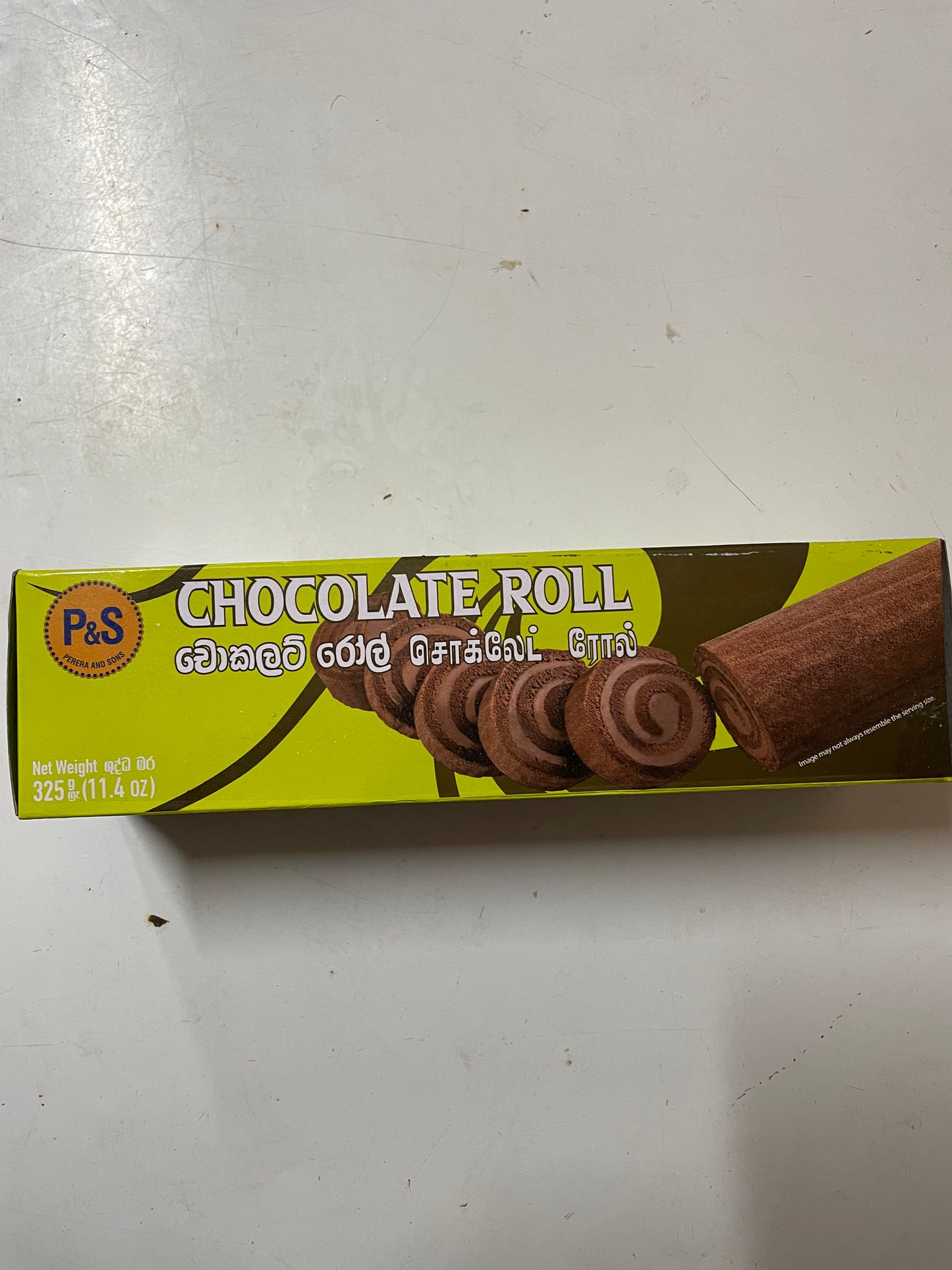 P & Sons Chocolate Roll