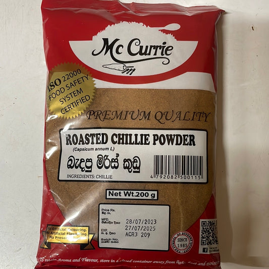 Mc Currie Roasted Chillie Powder 200g