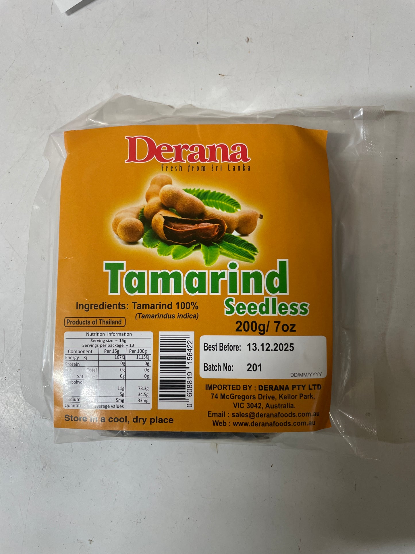 Derana Tamarind 200g