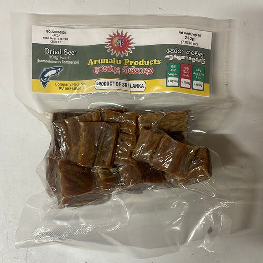 Arunalu Dried Seer fish 200g