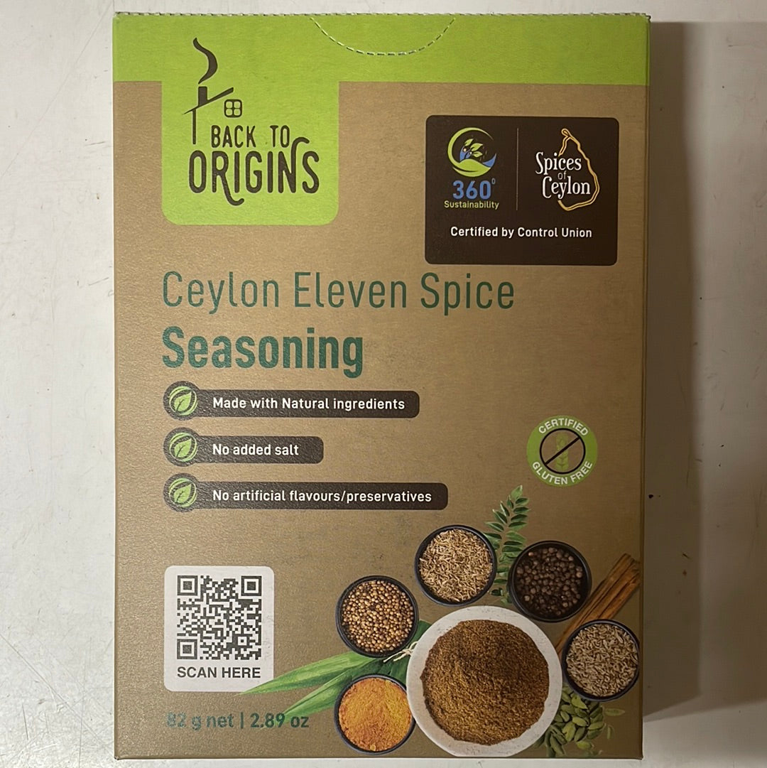 Back To Origins Ceylon Eleven Spice Seasoning 82g