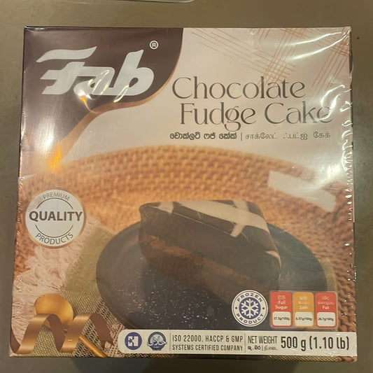 FAB Chocolate Fudge cake 500g