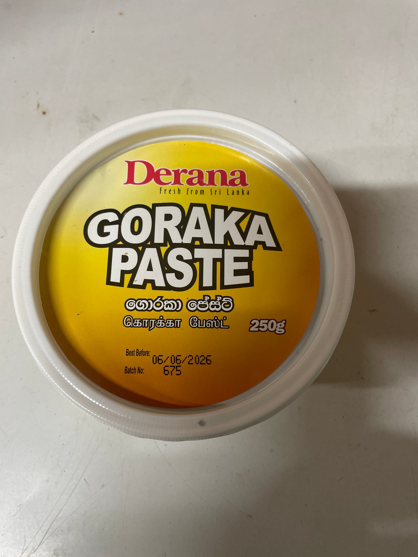 Derana Goraka Paste 250g