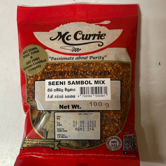 Mc Currie Seeni Sambol mix 100g