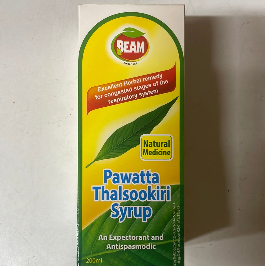 Beam Pawatta Thalsukiri Syrup 200ml