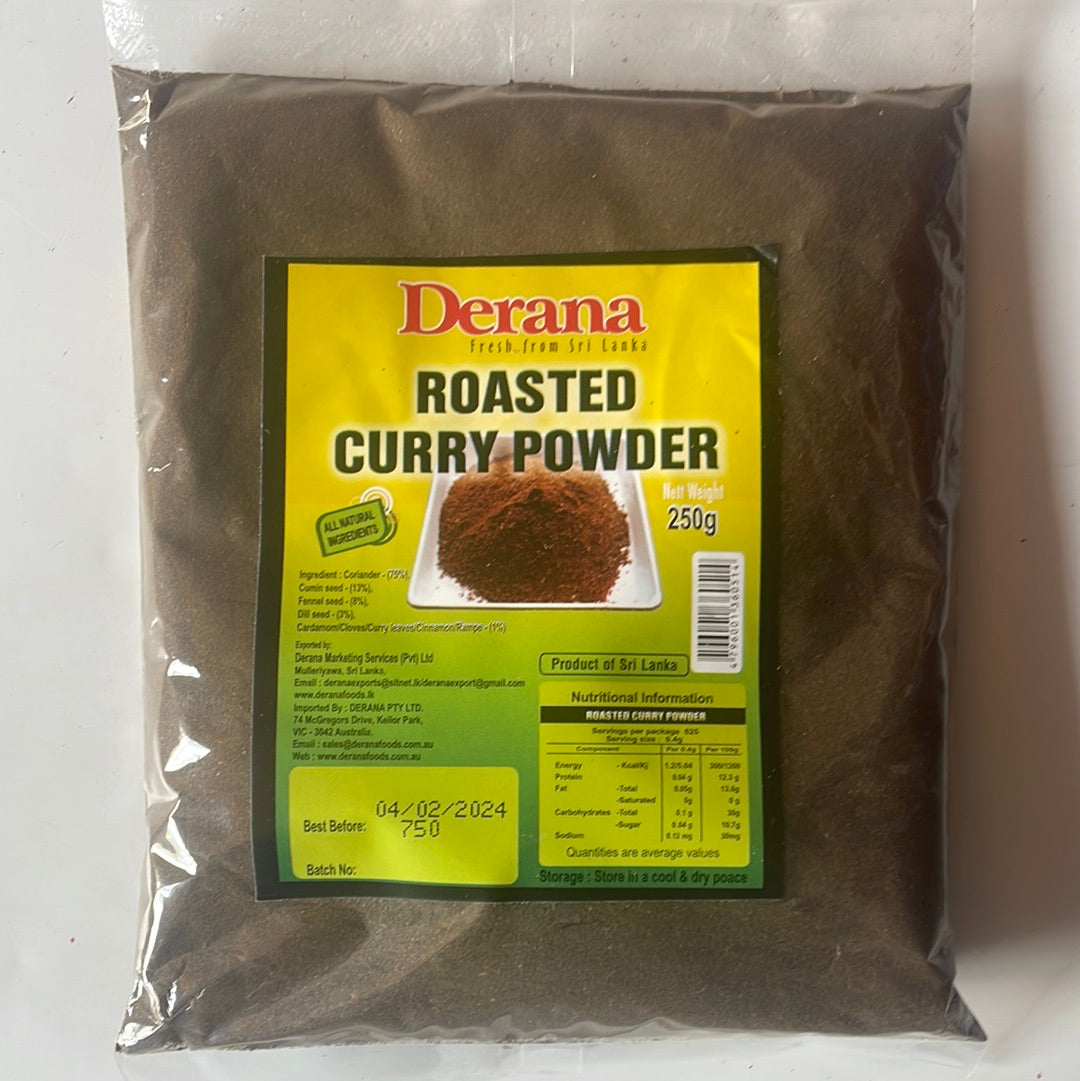 Derana Curry Powder - Roasted 250G