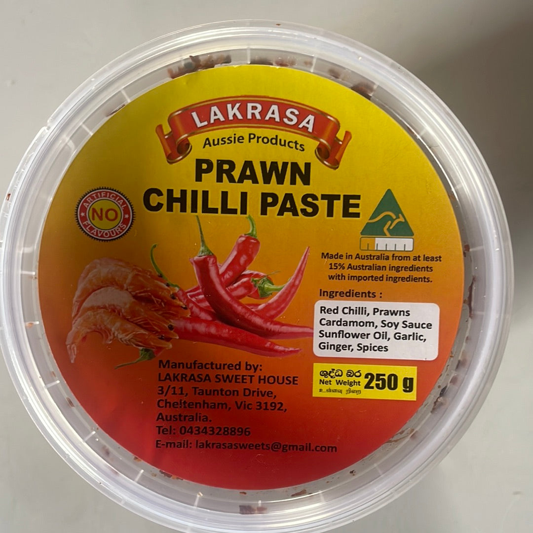 Lakrasa Prawn Chilli Paste 250g