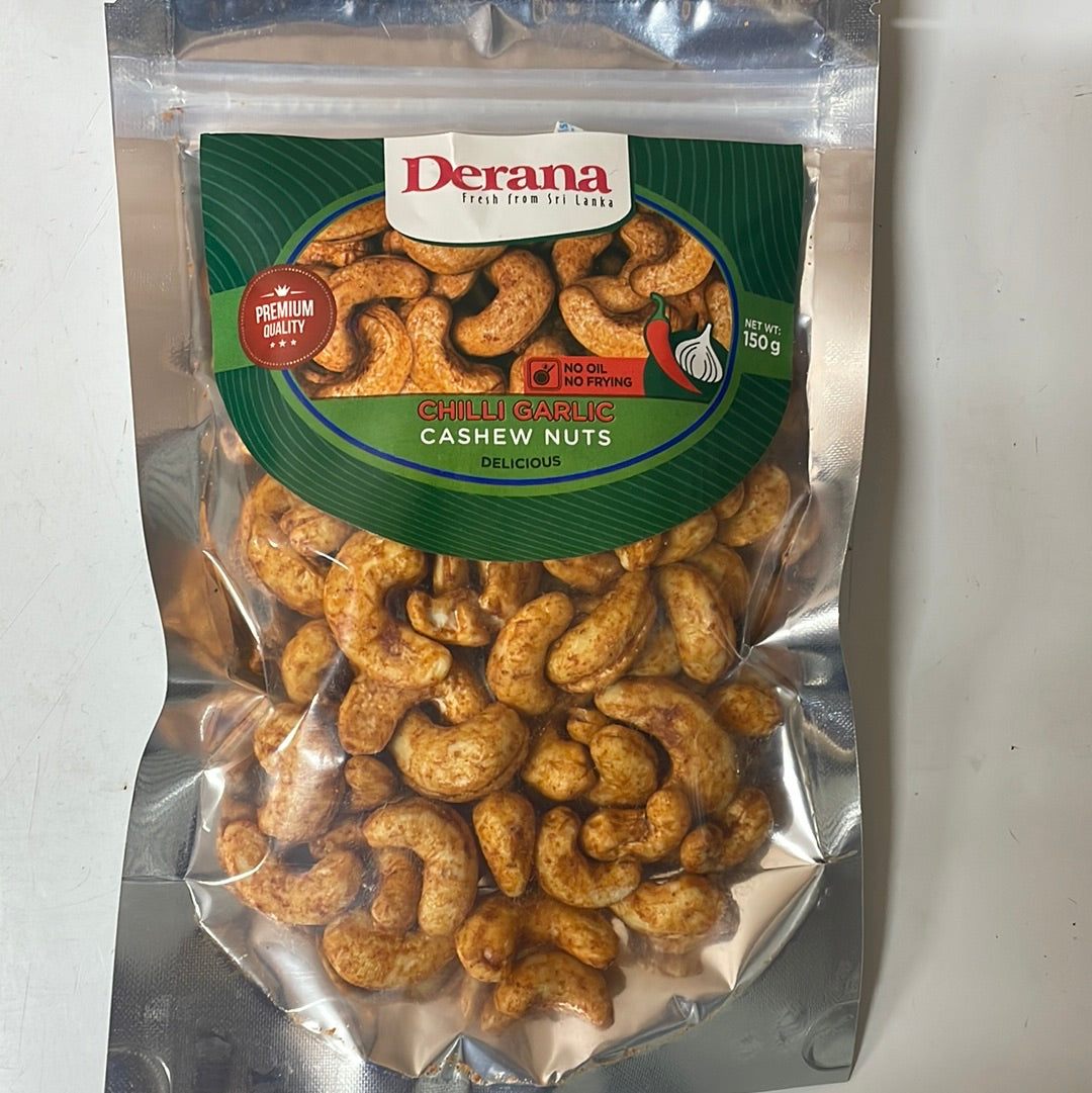 Derana Chilli Garlic Cashew Nuts 140g