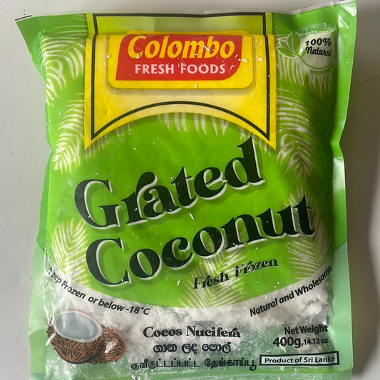 Colombo Frozen Grated Coconut 400g