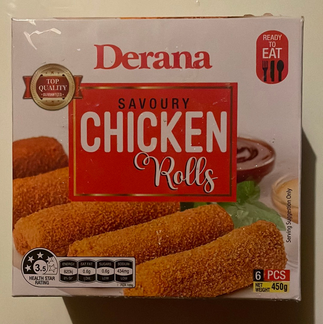 Derana Chicken Rolls 6pcs