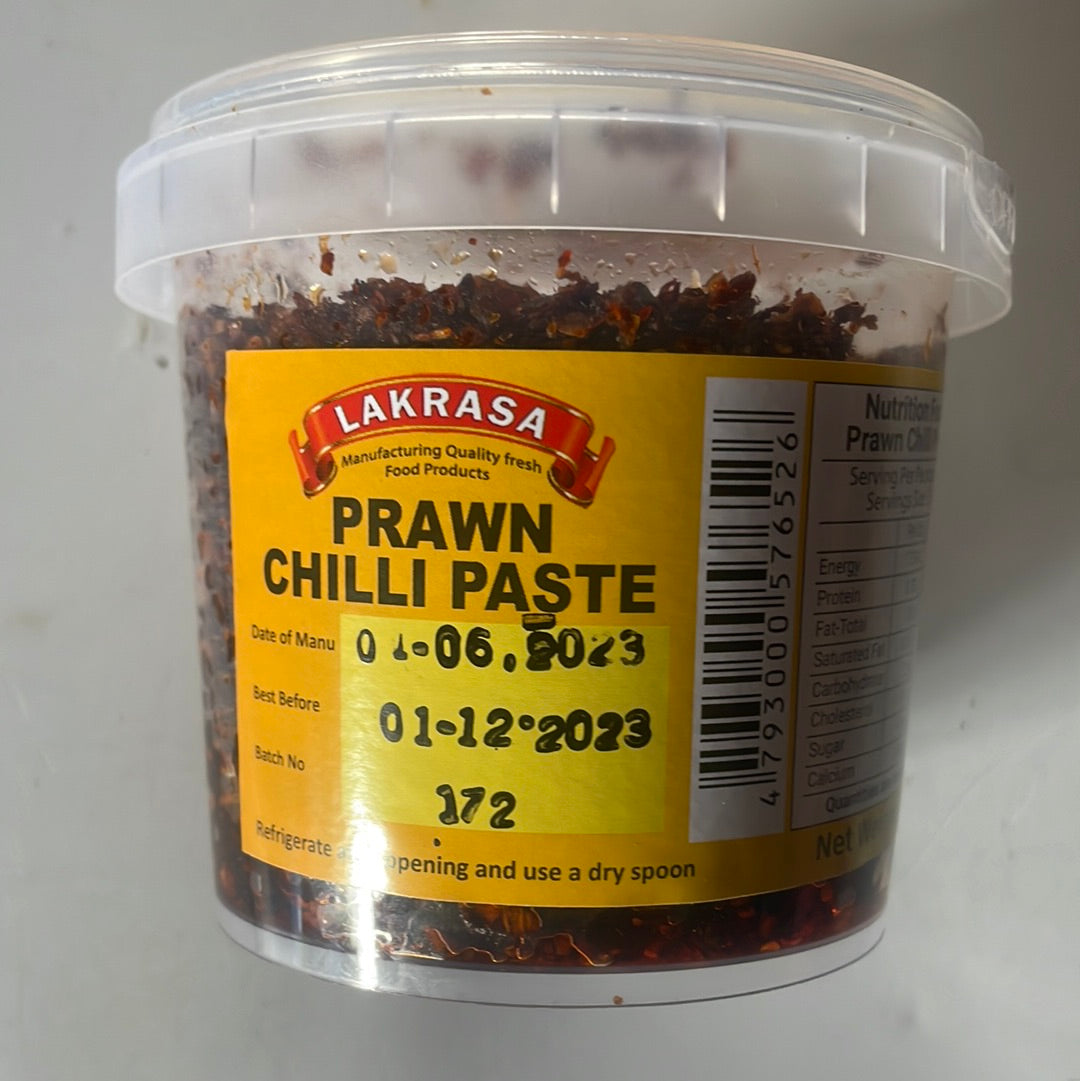 Lakrasa Prawn Chilli Paste 250g