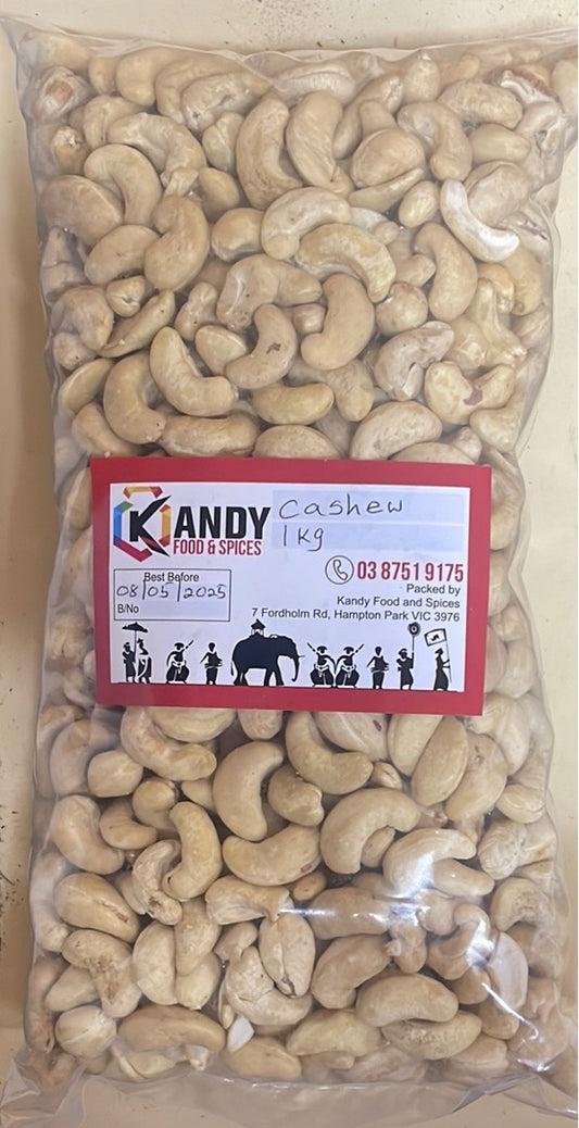 Kandy Raw Cashew 1Kg