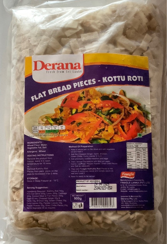 Derana Flat Bread Pieces (Kottu Roti)900g