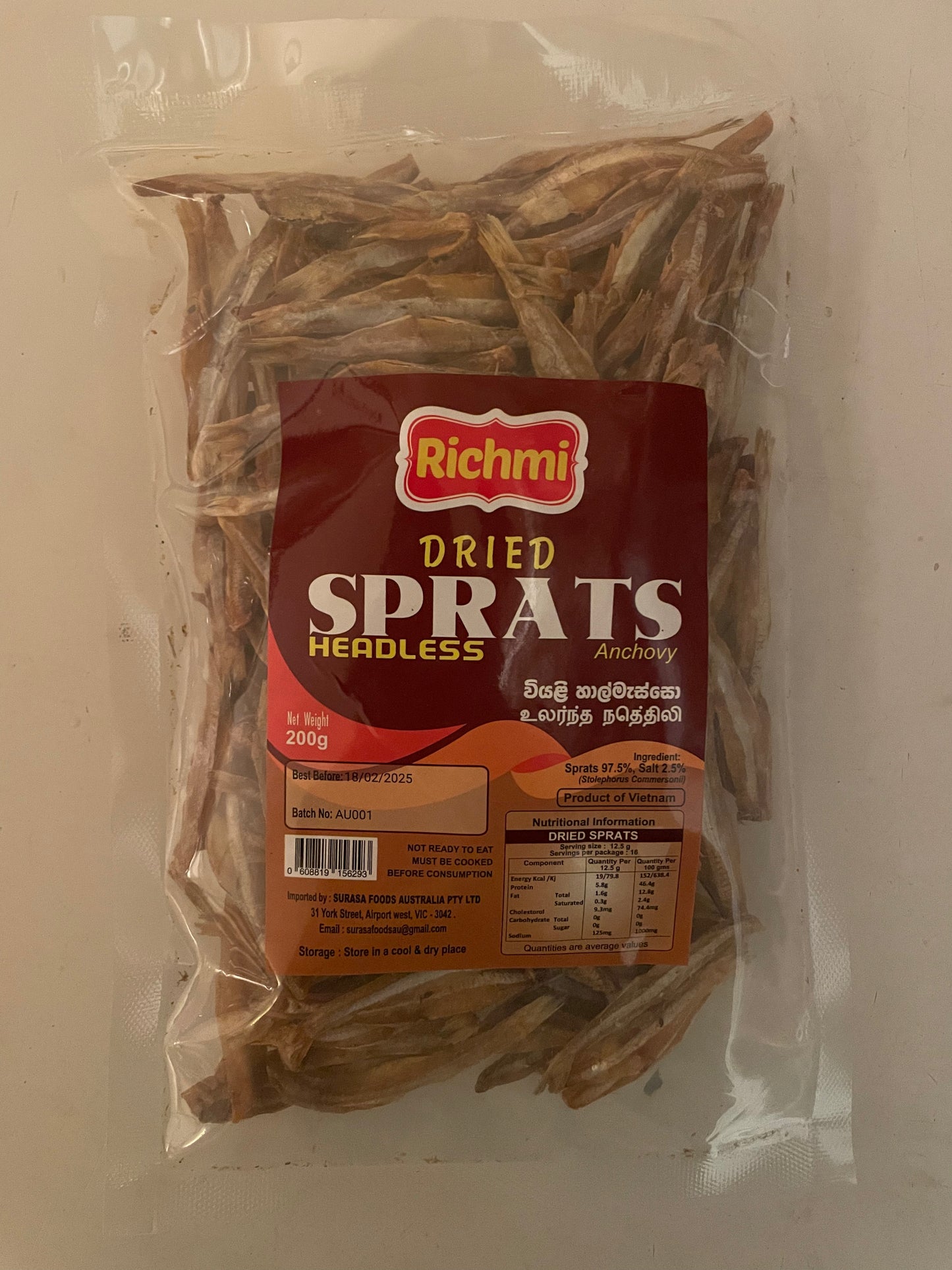 Richmi Sprats 200g