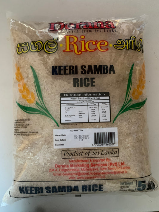 Derana Keeri Samba Rice 5Kg