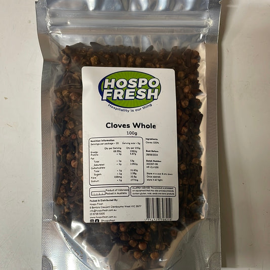 Hospo Fresh Cloves whole 100g