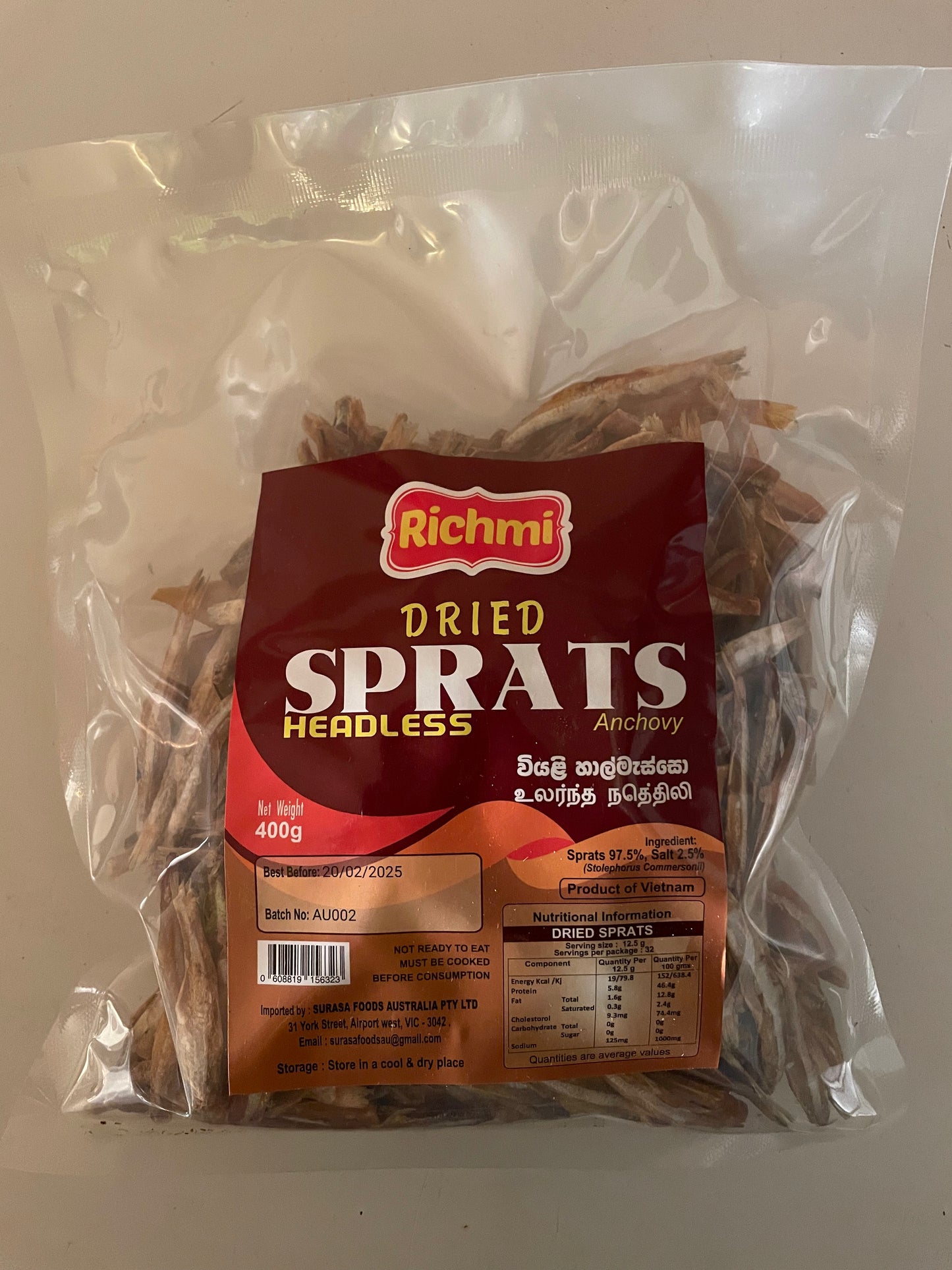 Richmi Sprats 400g