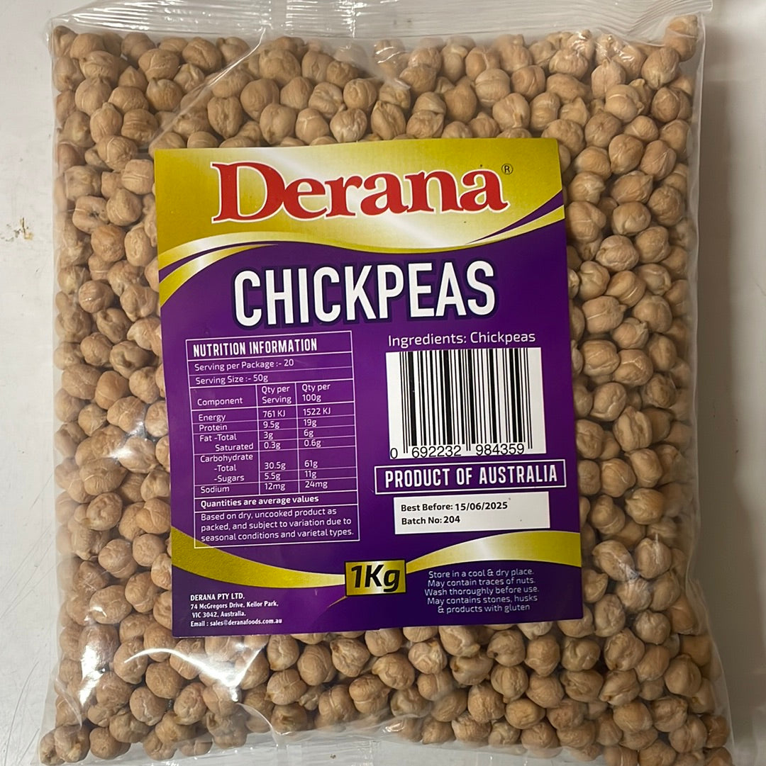 Derana Chick Peas (Kadala) 1Kg