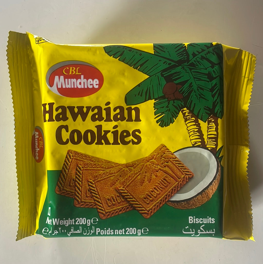 Munchee Hawaian cookies 2 pack (200gx2)