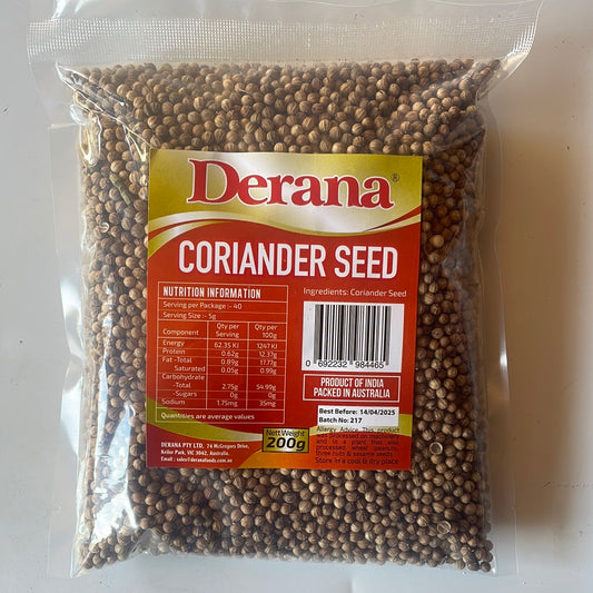 Derana Corriander Seeds 200G