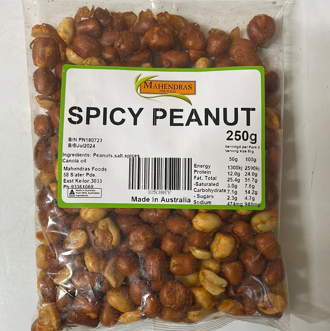 Mahendras Spicy Peanut 250g