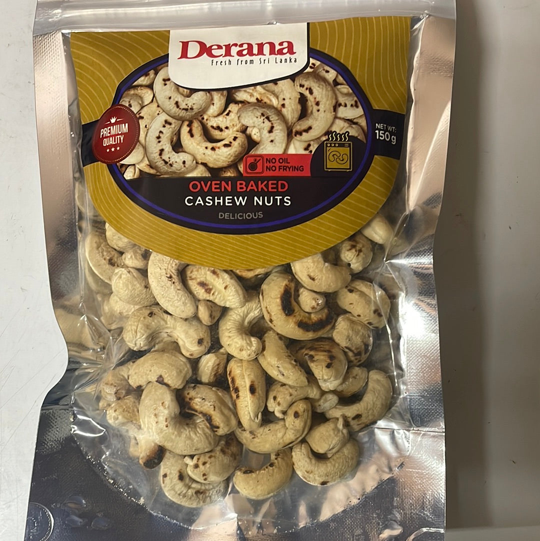 Derana Oven Baked Cashew Nuts 150g