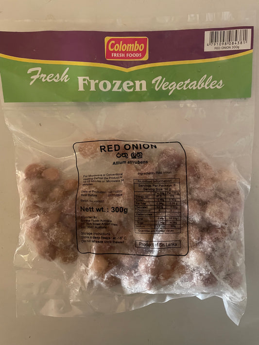 Colombo Frozen Red Onion(Rathu Lunu) 300g