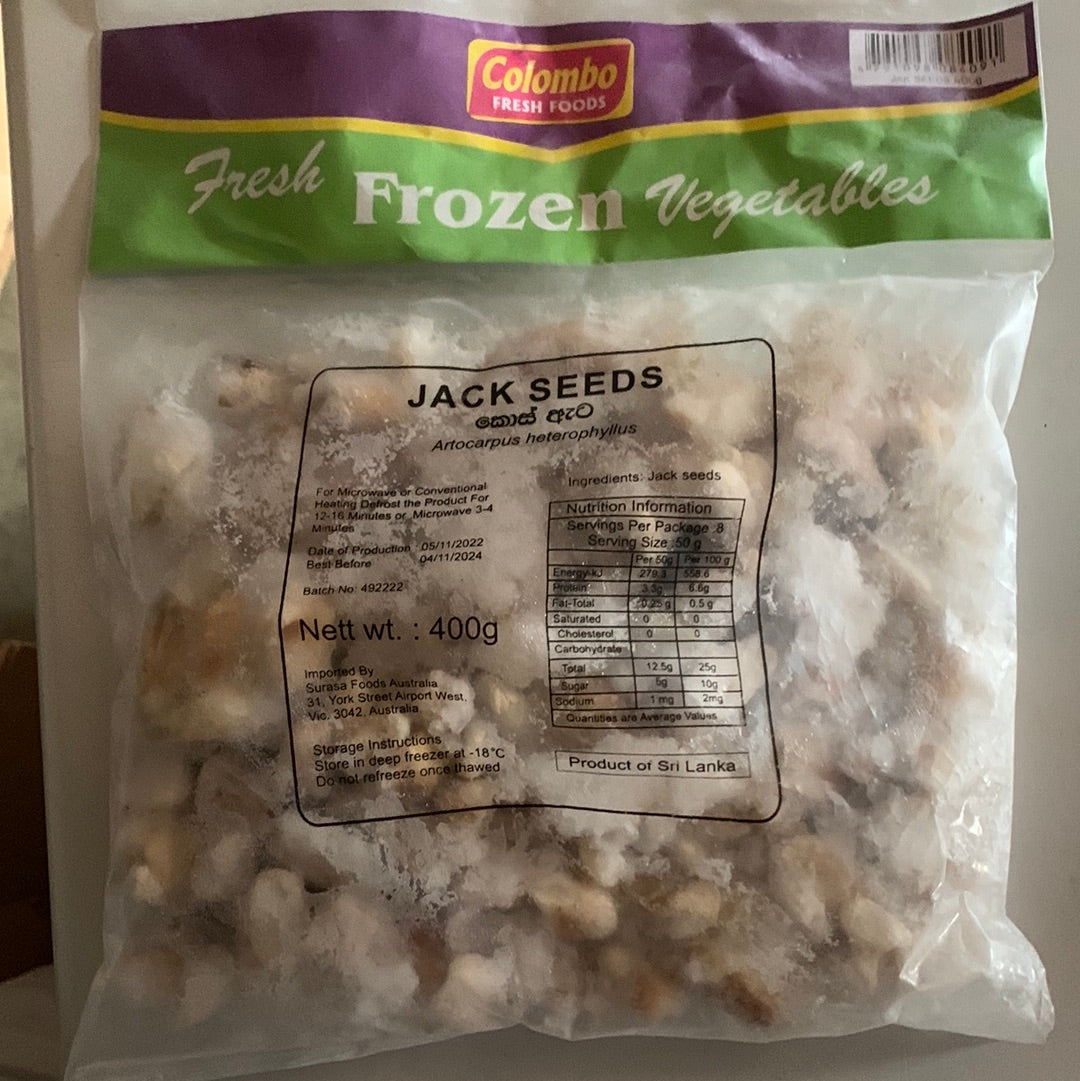 Colombo Frozen Jack Seeds (Kos Ata) 400g