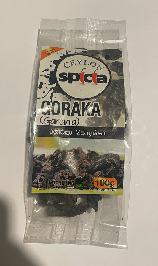 Ceylon Spicia Goraka (Garcinia) 100G