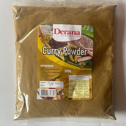 Derana Curry Powder - Unroasted 500G